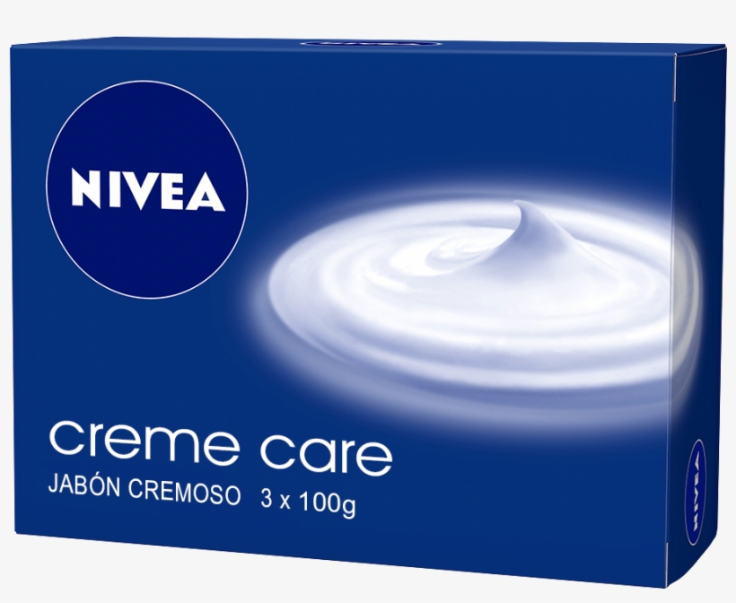 Cuidado En Jabón - Nivea Creme Care Bar Soap (soap) 100 G, transparent png #4070480