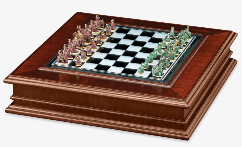 Precious Gems, Indian Chess Set, Ruby And Emerald Chess - Download Games, transparent png #4070619