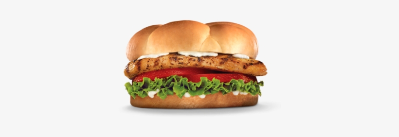 Grilled Chicken Fillet - Hardees Menu, transparent png #4070879