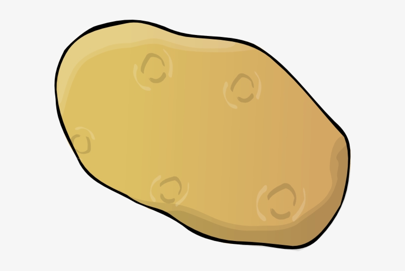 Baked Potato Cartoon Clipart - Cartoon Image Of Potato, transparent png #4071010