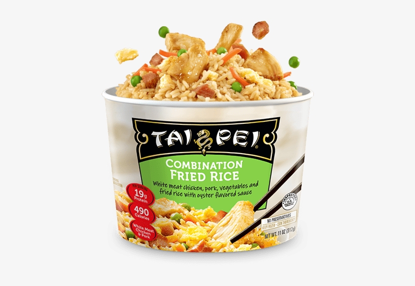 Combination Fried Rice - Microwavable Chicken Fried Rice, transparent png #4071485