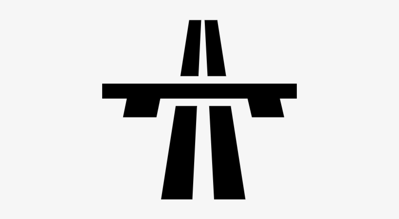 Bridge On Avenue Perspective Vector - Puente Icono Png, transparent png #4071489