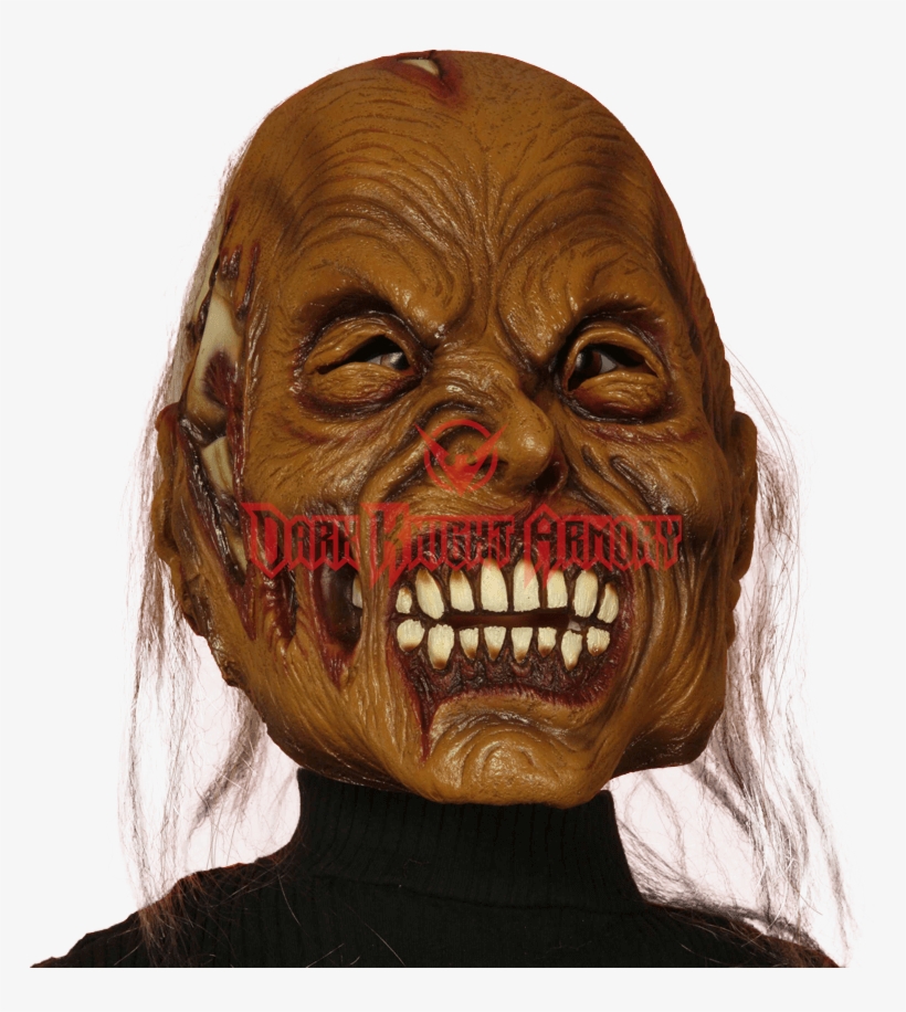 Rotted Zombie Mask - Rotten Zombie Mask 63252, transparent png #4071838