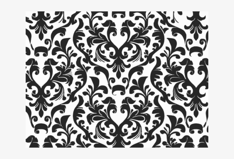 Damask Clipart Damask Wallpaper - Mightyskins Protective Vinyl Skin Decal For Hp Pavilion, transparent png #4071934