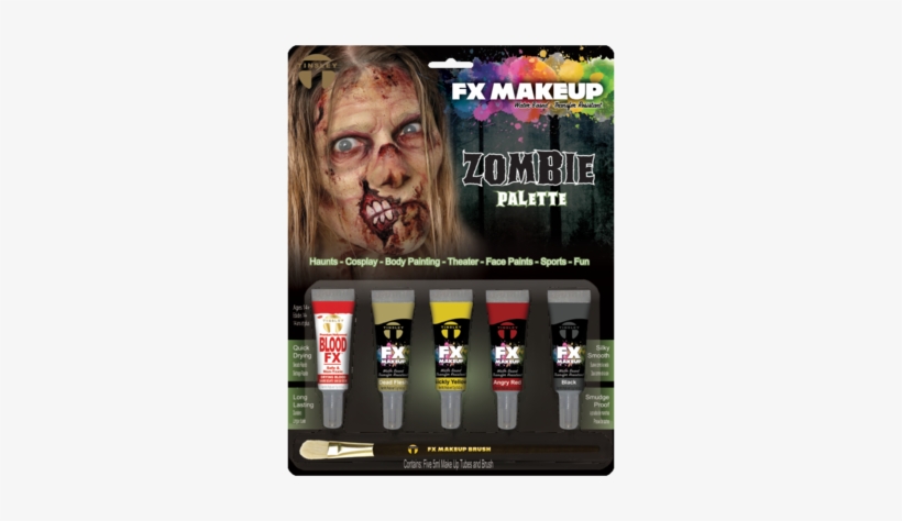 Zombie Liquid Makeup Kit - Zombie Fx Makeup, transparent png #4072111
