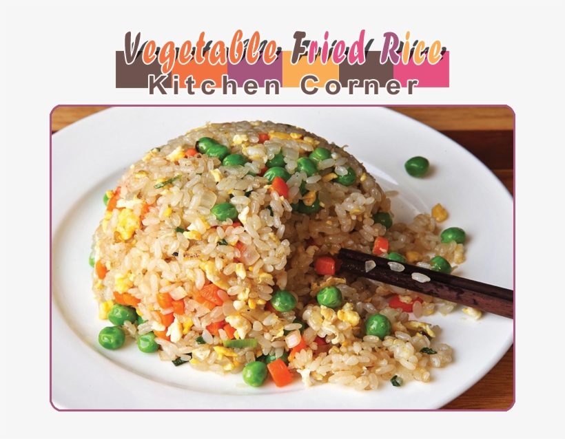 Vegetable Fried Rice - 20 Popular Nigerian Foods, transparent png #4072132