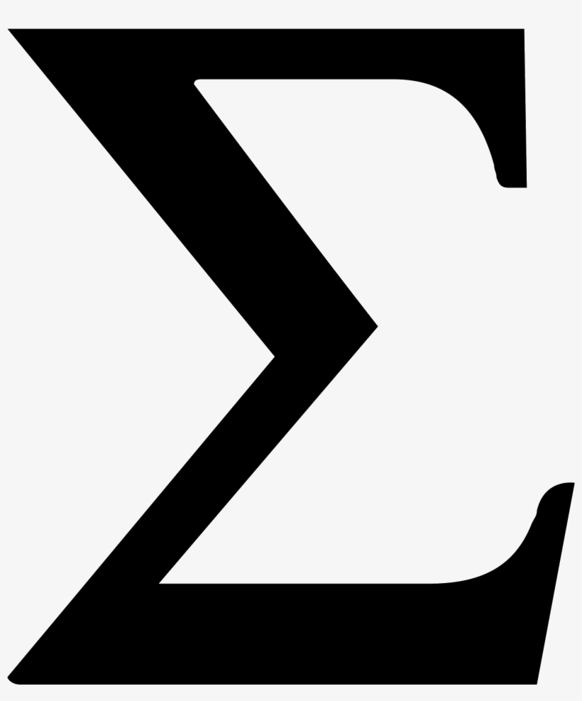 The Logo For Sigma Pretty Much Looks Like The Letter - Sigma Icon, transparent png #4072152