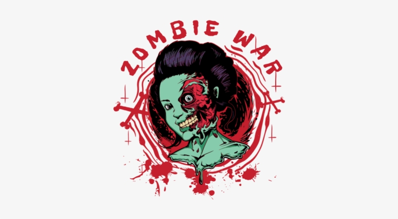 Zombie War - Zombie, transparent png #4072291