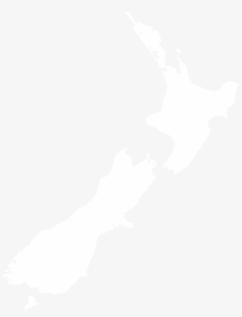 New Zealand Spreadsheets - New Zealand Map Outline, transparent png #4072332