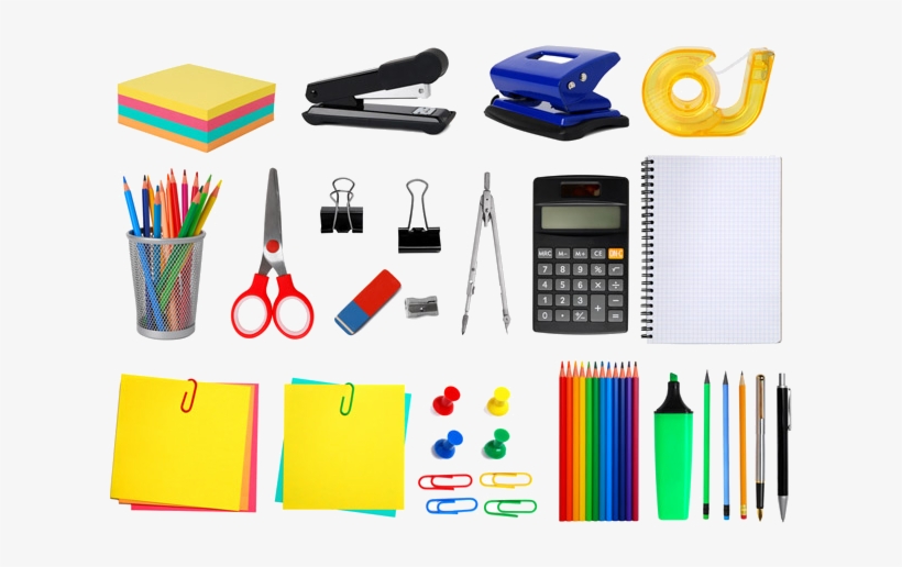 Material Escritorio Png - Office Supplies, transparent png #4072408