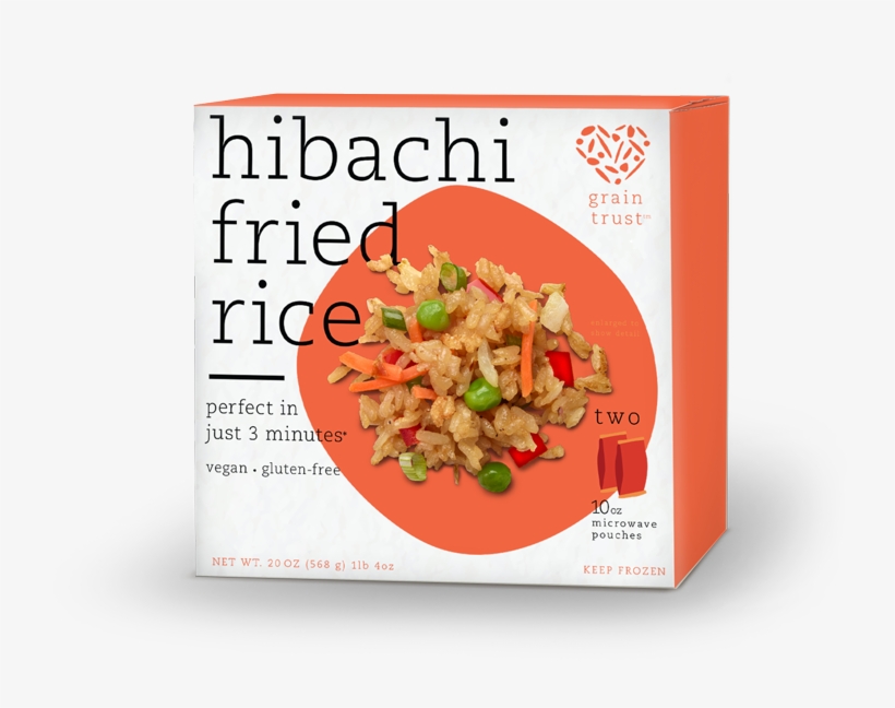 Hibachi Style Blend Has Graced A Sizzling Hot Attop - Grain Trust Rice, transparent png #4072611
