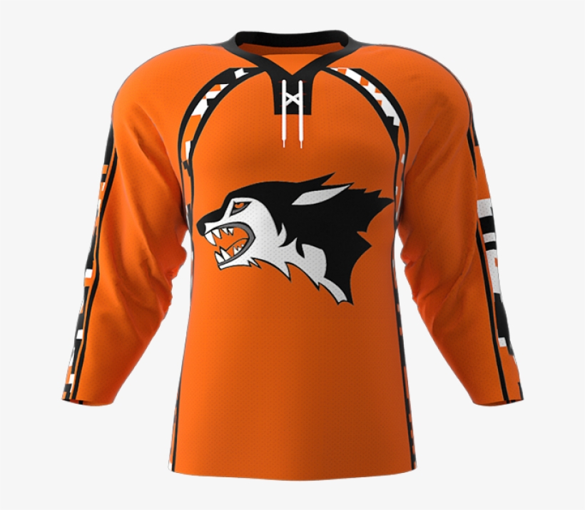 Enforcer Pro Ice Hockey Jersey W/ Lace Neck - Enforcer, transparent png #4072861