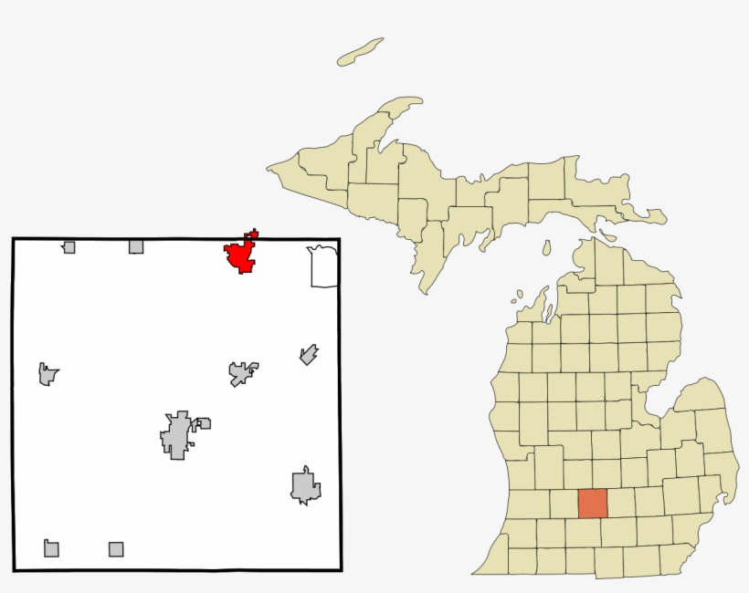 Eaton County Michigan Incorporated And Unincorporated - County Michigan, transparent png #4072935