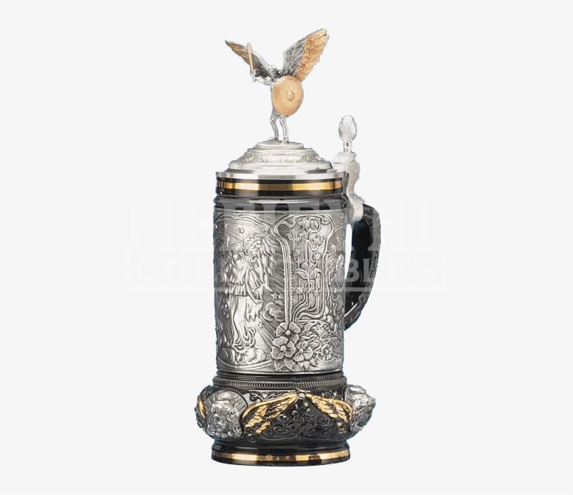 Archangel Michael Beer Stein, transparent png #4073064