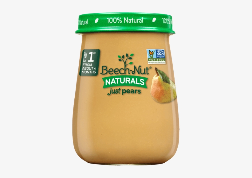 Naturals Just Pears Jar - Beechnut Apple Cinnamon Granola, transparent png #4073371
