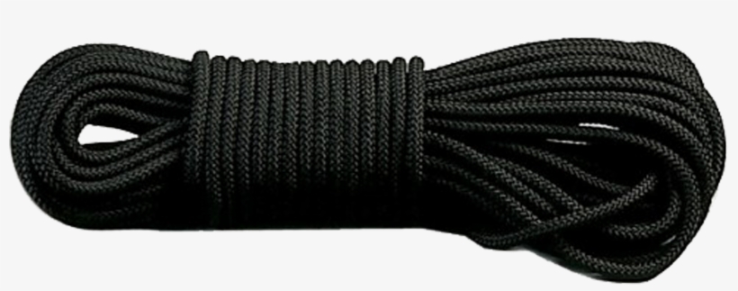 Black Nylon Rope, transparent png #4073397
