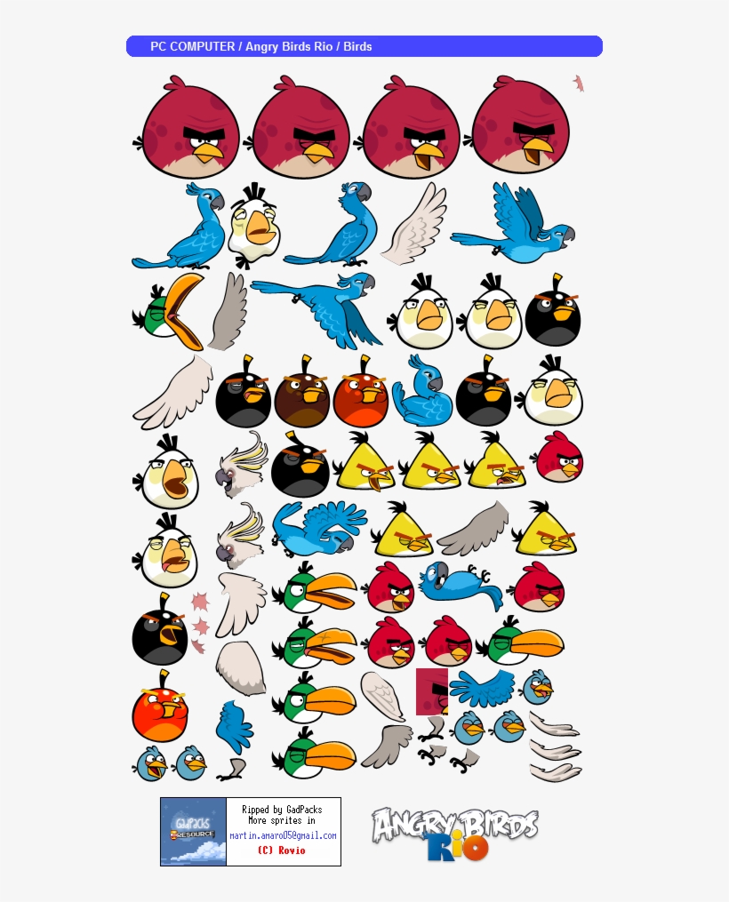 Birds - Angry Birds, transparent png #4073781