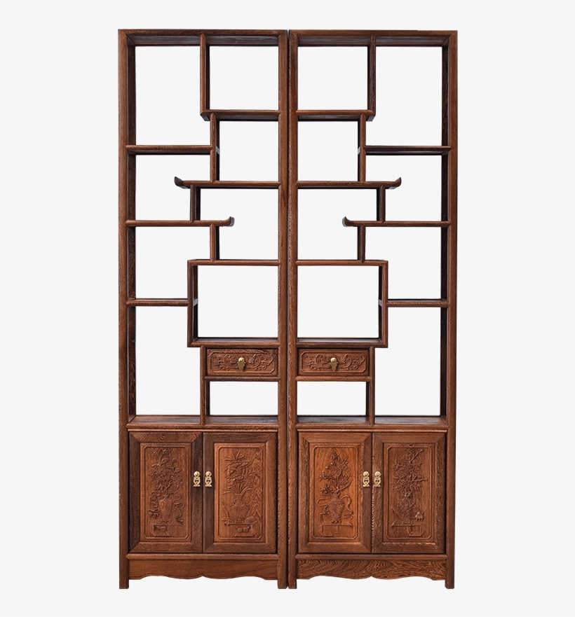 Yiming World Mahogany Furniture Chicken Wing Wooden - Shelf, transparent png #4073823