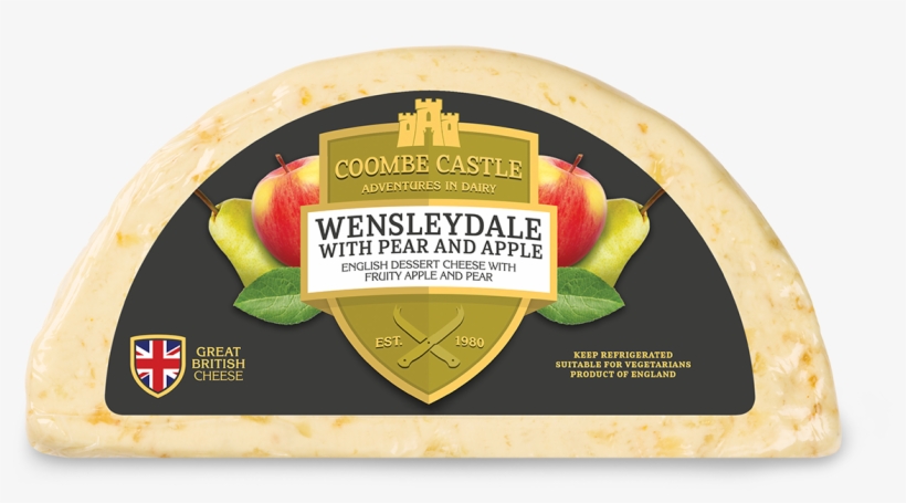 Usa Uk Coombe Castle International Sweet Blends Wensleydale - Wensleydale With Apricots, transparent png #4074114