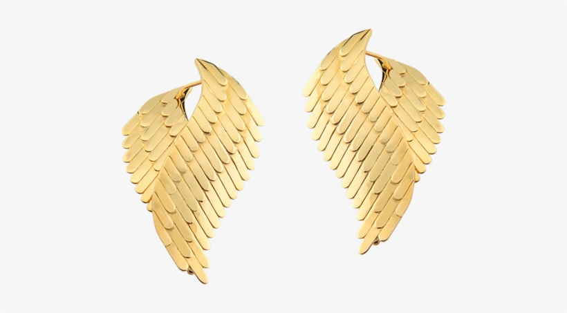 Brinco Abre Alas Ouro Amarelo - Gold, transparent png #4074355