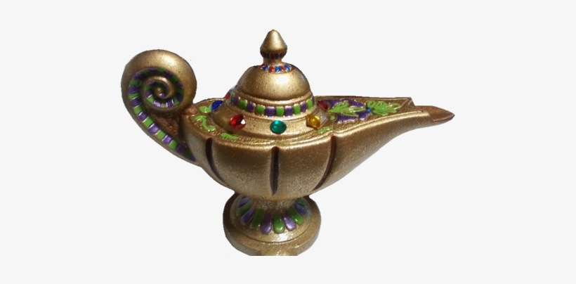 Tales Of The Arabian Nights Bejeweled Aladdin Lamp - One Thousand And One Nights, transparent png #4074357