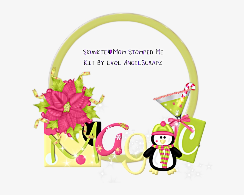 Evol Angel Scrapz Christmas Clusters - Christmas Day, transparent png #4074554