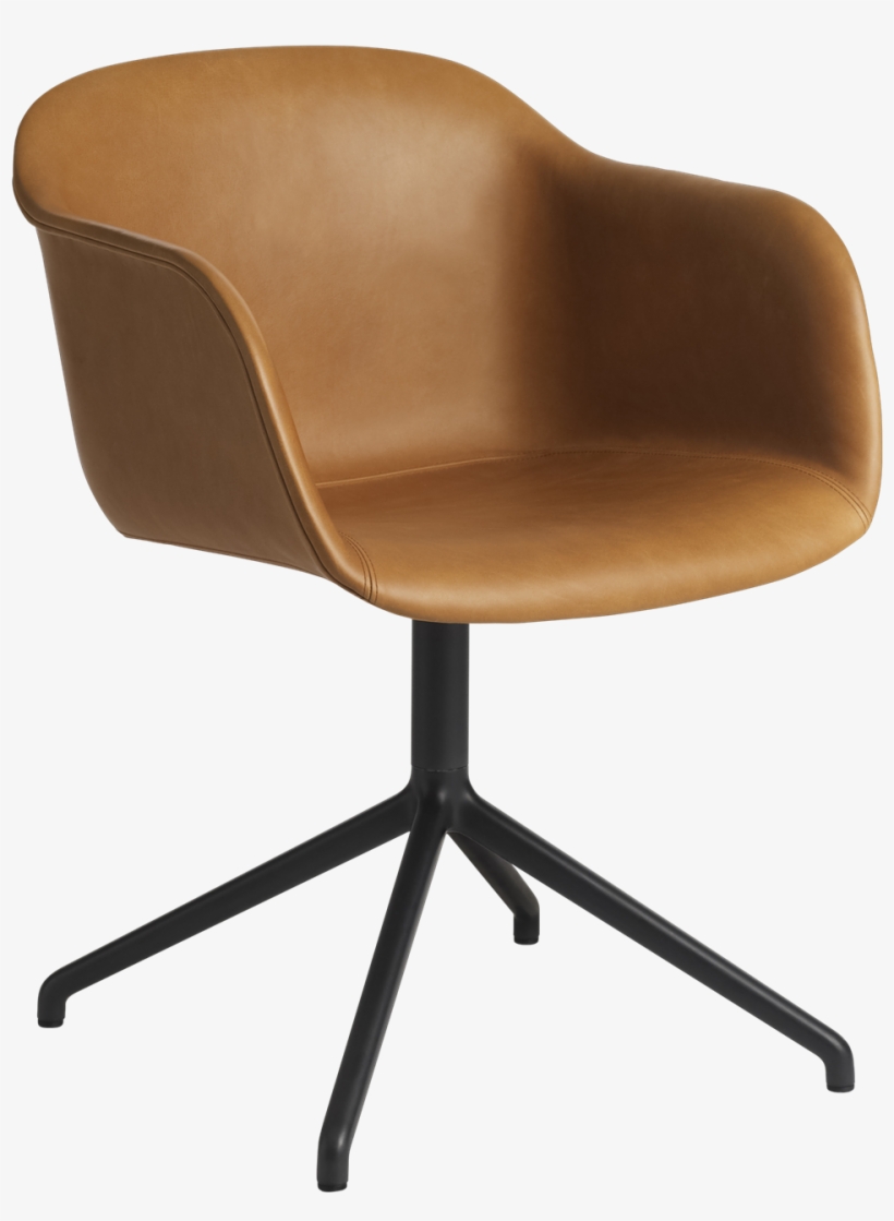 Fiber Armchair Swivel Base - Muuto Fiber Arm Chair, transparent png #4074821