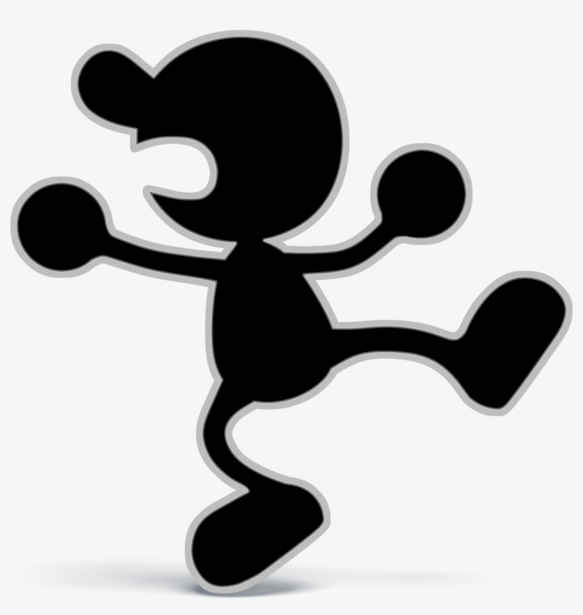 Game & Watch - Mr Game And Watch Png, transparent png #4075011
