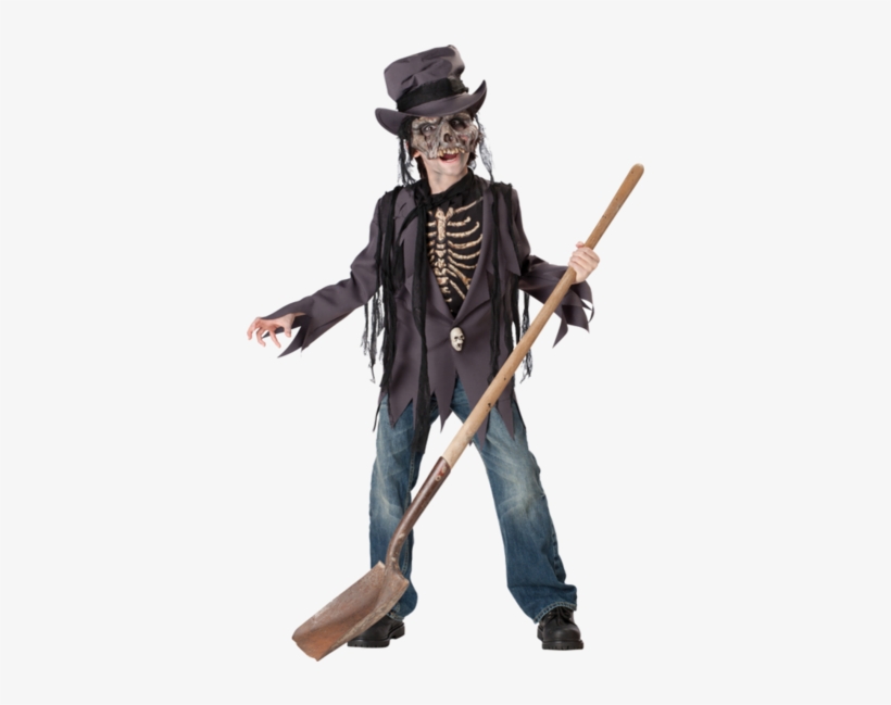Child Grave Robber Costume - Grave Robber Costume - X-large, transparent png #4075264