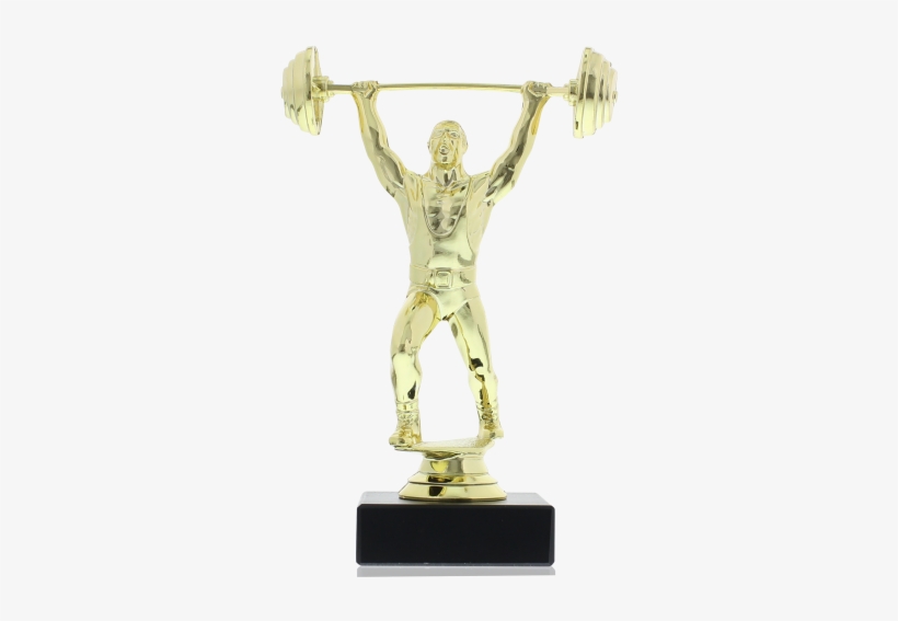 Plastic Figure Weightlifter 17,0cm - Statue, transparent png #4075358
