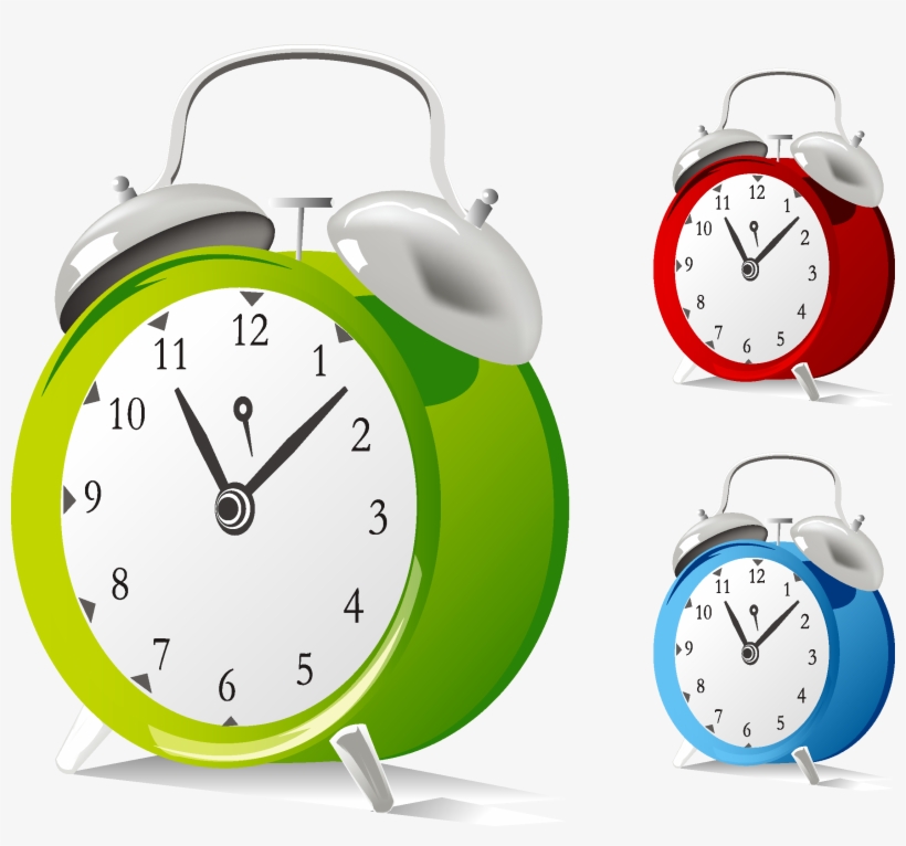 Graphic Free Clip Art Watch Transprent - Alarm Clock Free Vector, transparent png #4075360