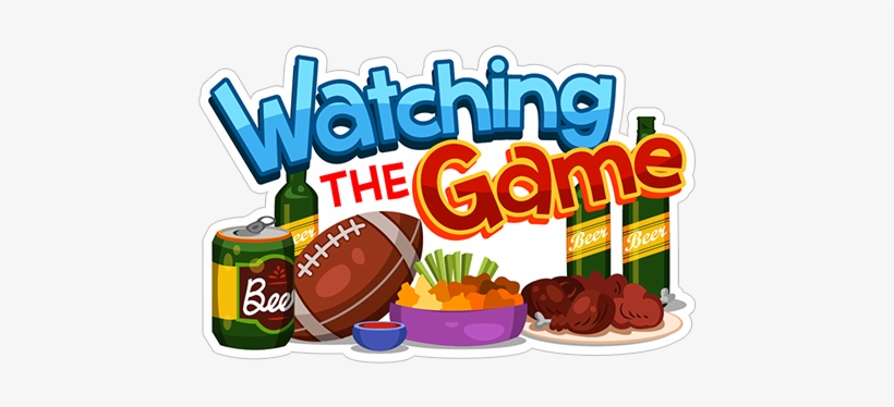 Watching The Game - Fast Food, transparent png #4075871