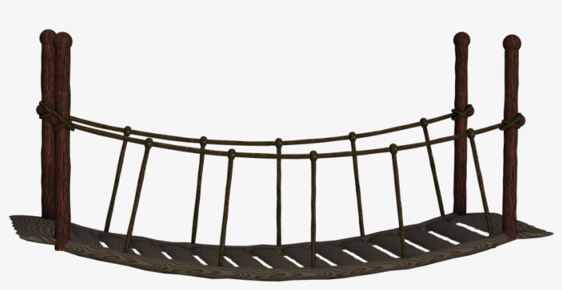 Wooden Bridge Png Image - Bridge Clipart Transparent Background, transparent png #4075949