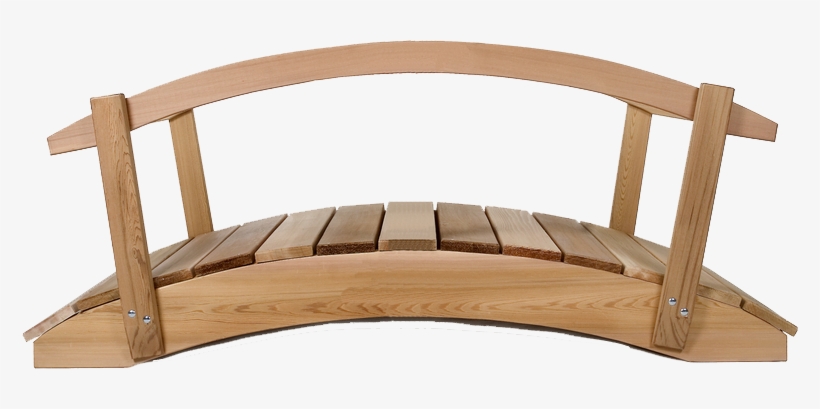 Wood Bridge - Garden Bridge, transparent png #4076061