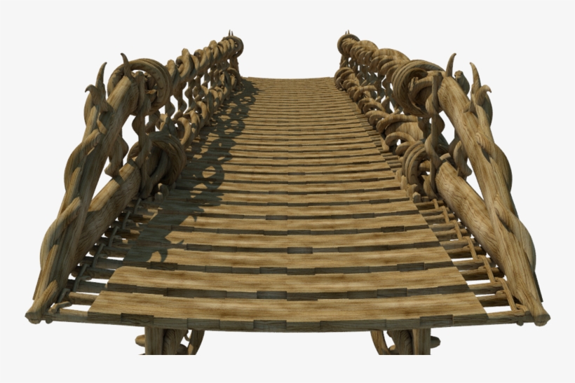 Wooden Bridge Png Image - Bridge, transparent png #4076147