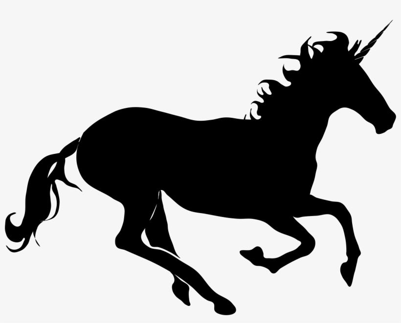 This Free Icons Png Design Of Magical Unicorn Silhouette, transparent png #4076356