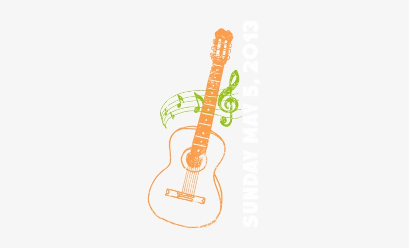 Guitar - Illustration, transparent png #4076473