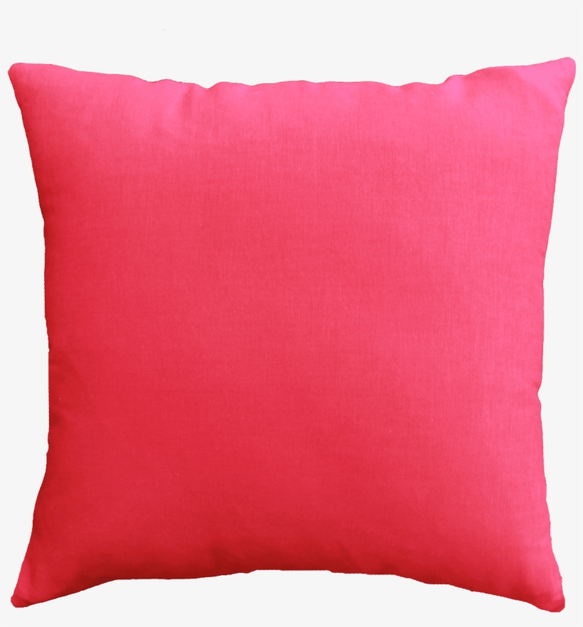 Pink Green Cushion Cover - Pink Cushion Png, transparent png #4076499