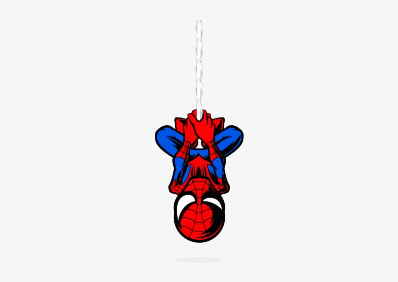 Hombre Araña Colgando - Spiderman Illustration, transparent png #4076793