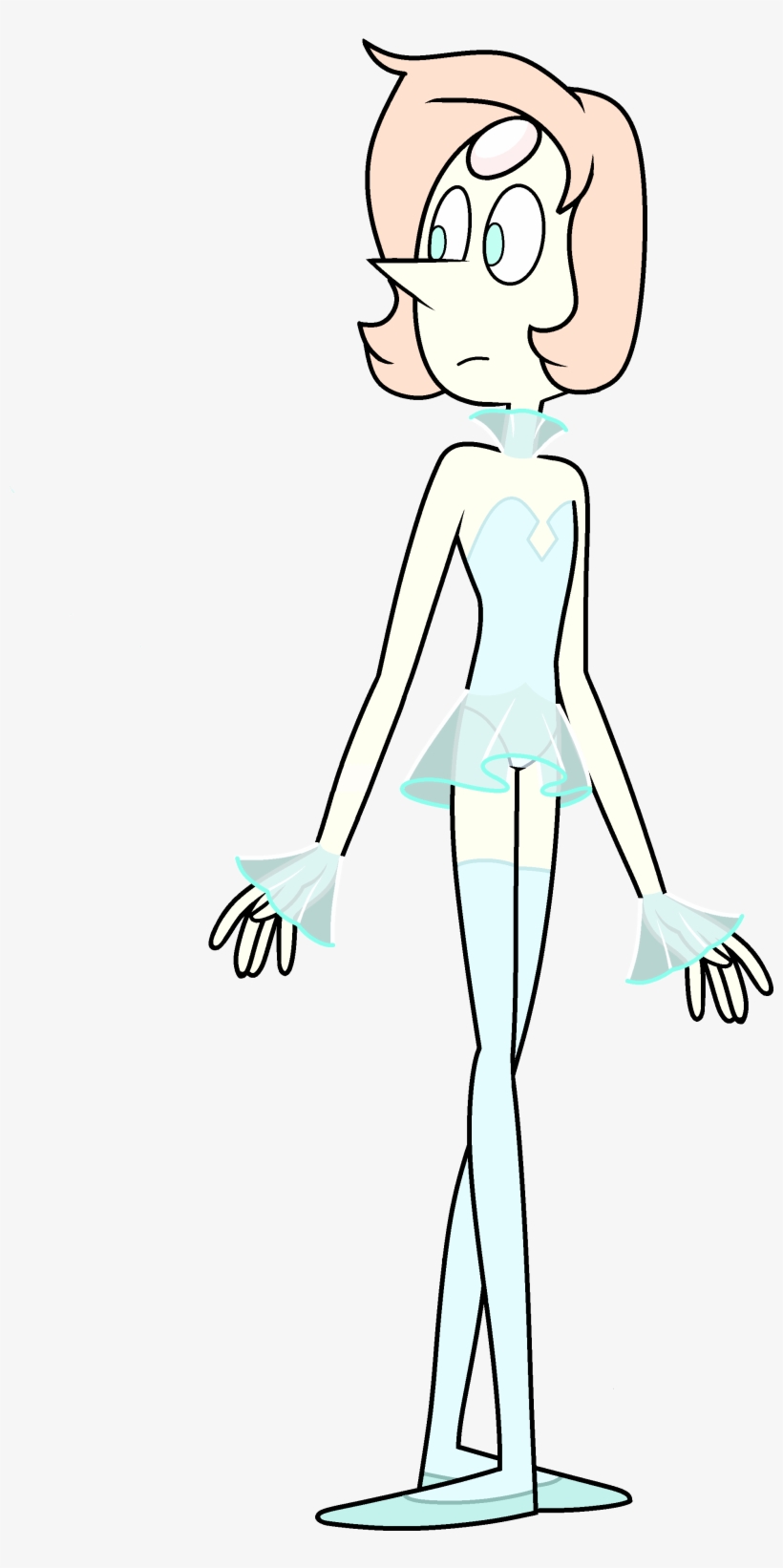 White Diamond Pearl - Steven Universe White Diamond Pearl, transparent png #4077115