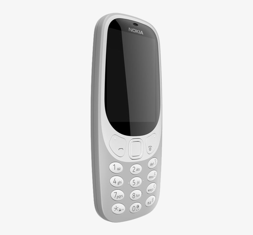 Nokia 3310 Šedá - New Nokia 3310 Grey, transparent png #4077495