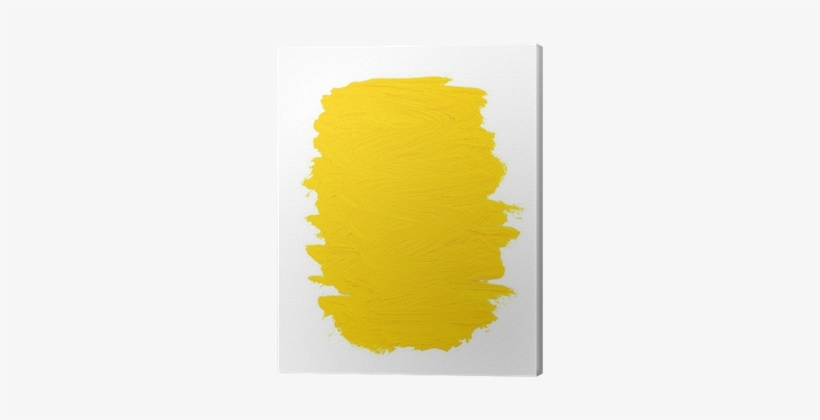 Oil Paint Spot Isolated On White Canvas Print • Pixers® - Oil Paint, transparent png #4077627