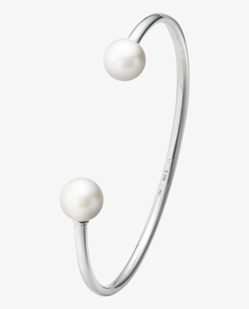 Georg Jensen Moonlight Grapes Open Armreif 925 Silber,, transparent png #4077737