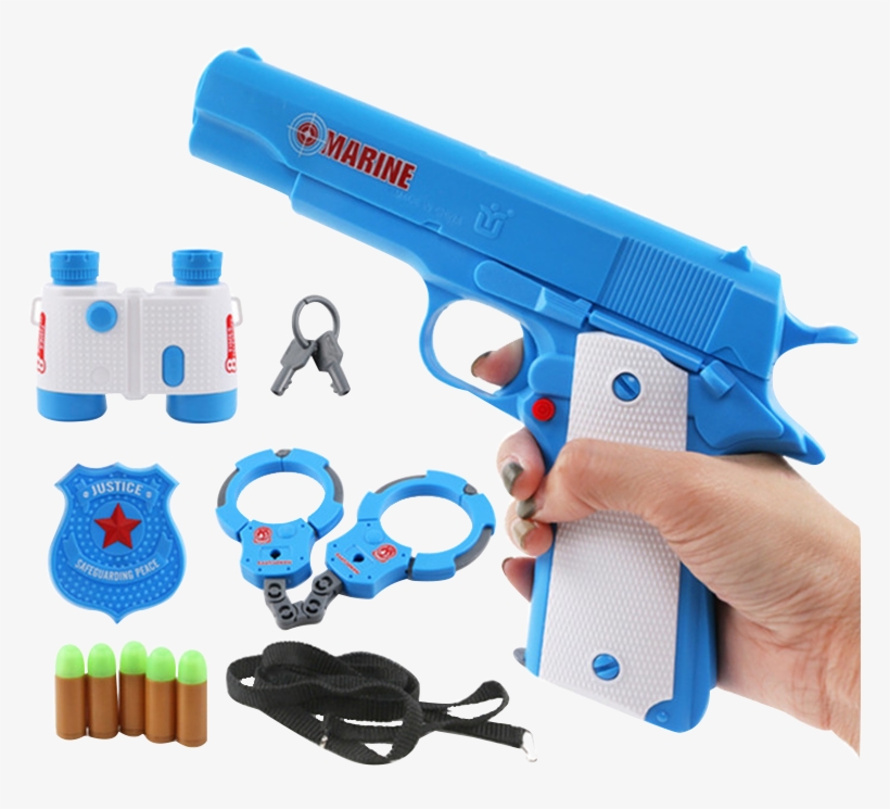 kids shooting toy guns