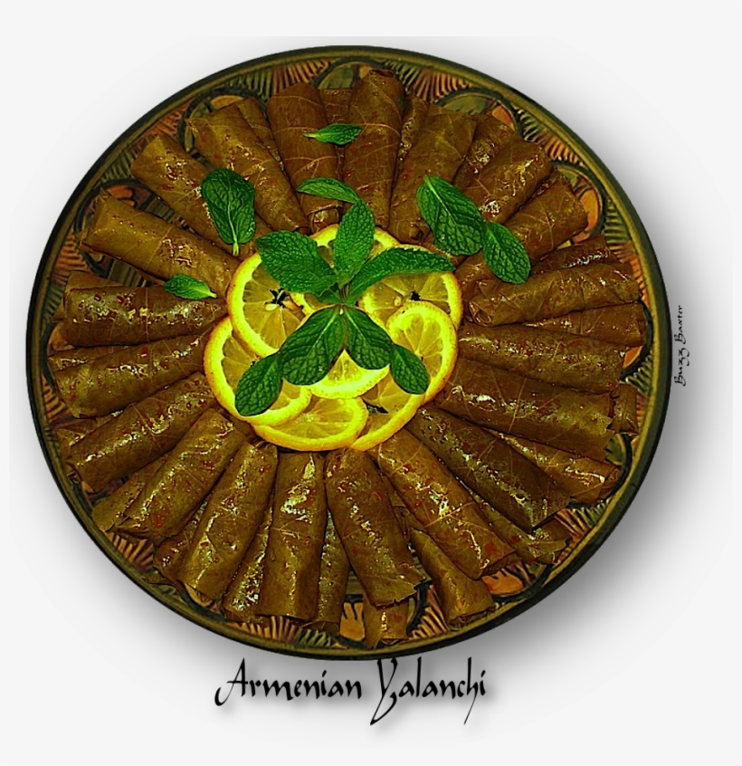 A Top Middle Eastern Appetizer - Stuffed Grape Leaves, transparent png #4078373