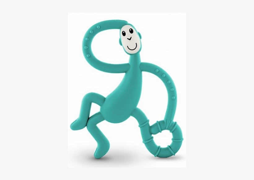 Matchstick Monkey Dancing Monkey Teether Green, transparent png #4078818