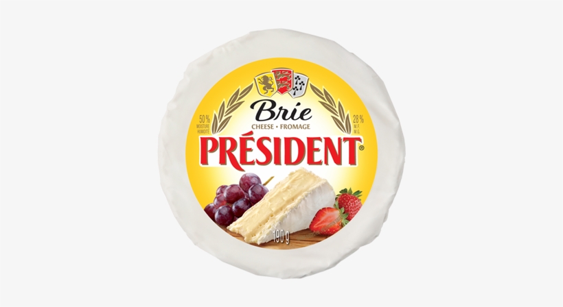 President Brie 190g - Cheese, transparent png #4079180