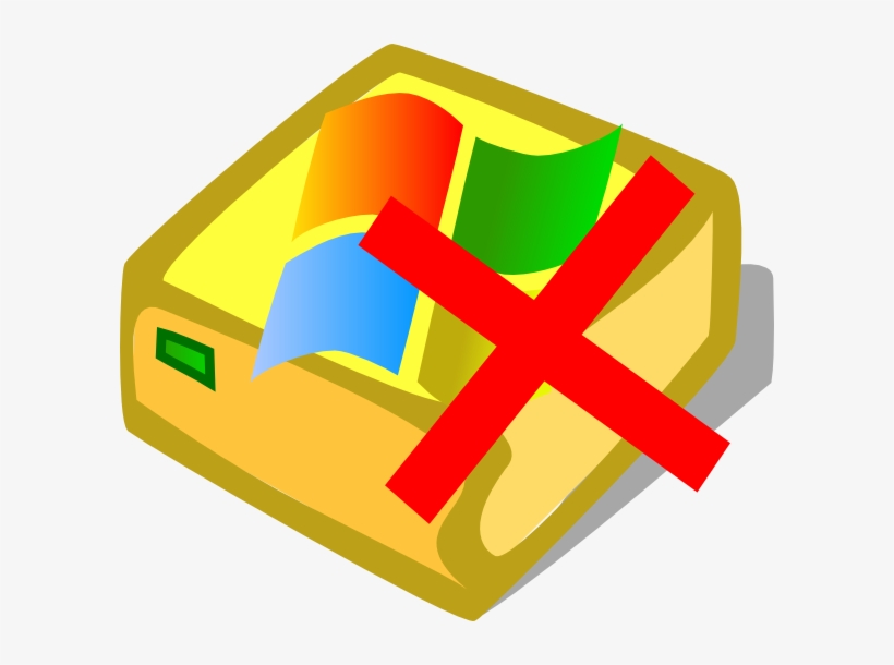 With Label And X - Clip Art, transparent png #4079208