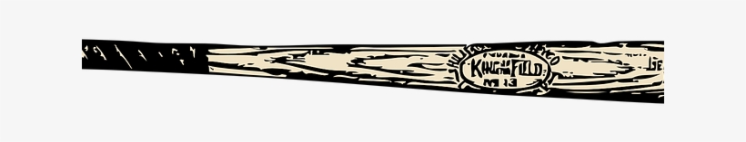 Baseball Bat Vector - C70, transparent png #4079369