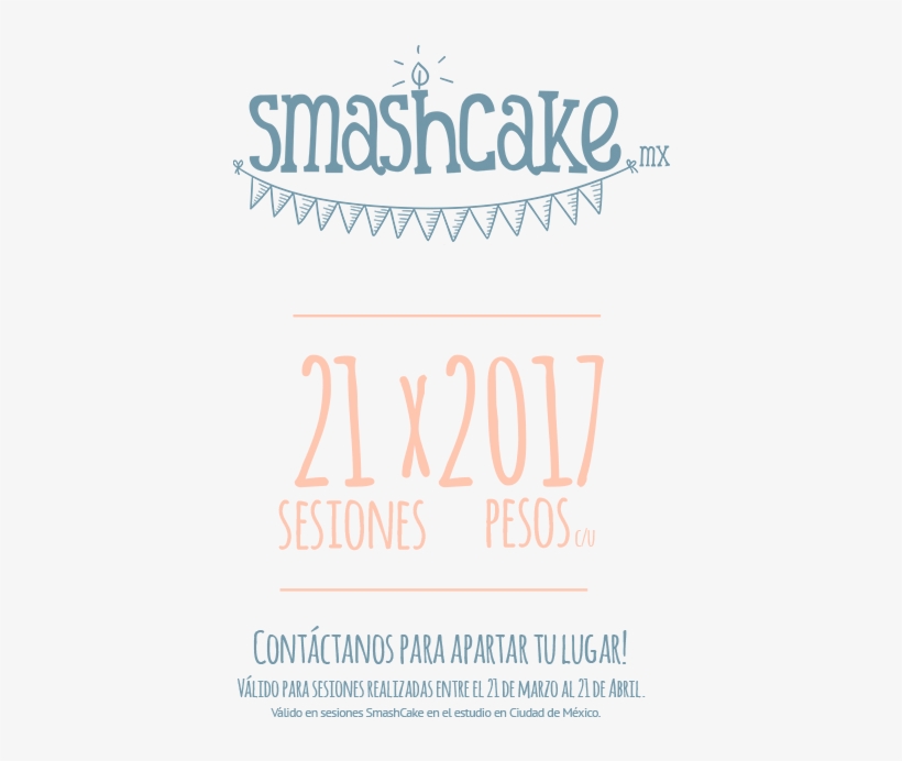 Promocion Smashcake Mexico - Mexico, transparent png #4079628